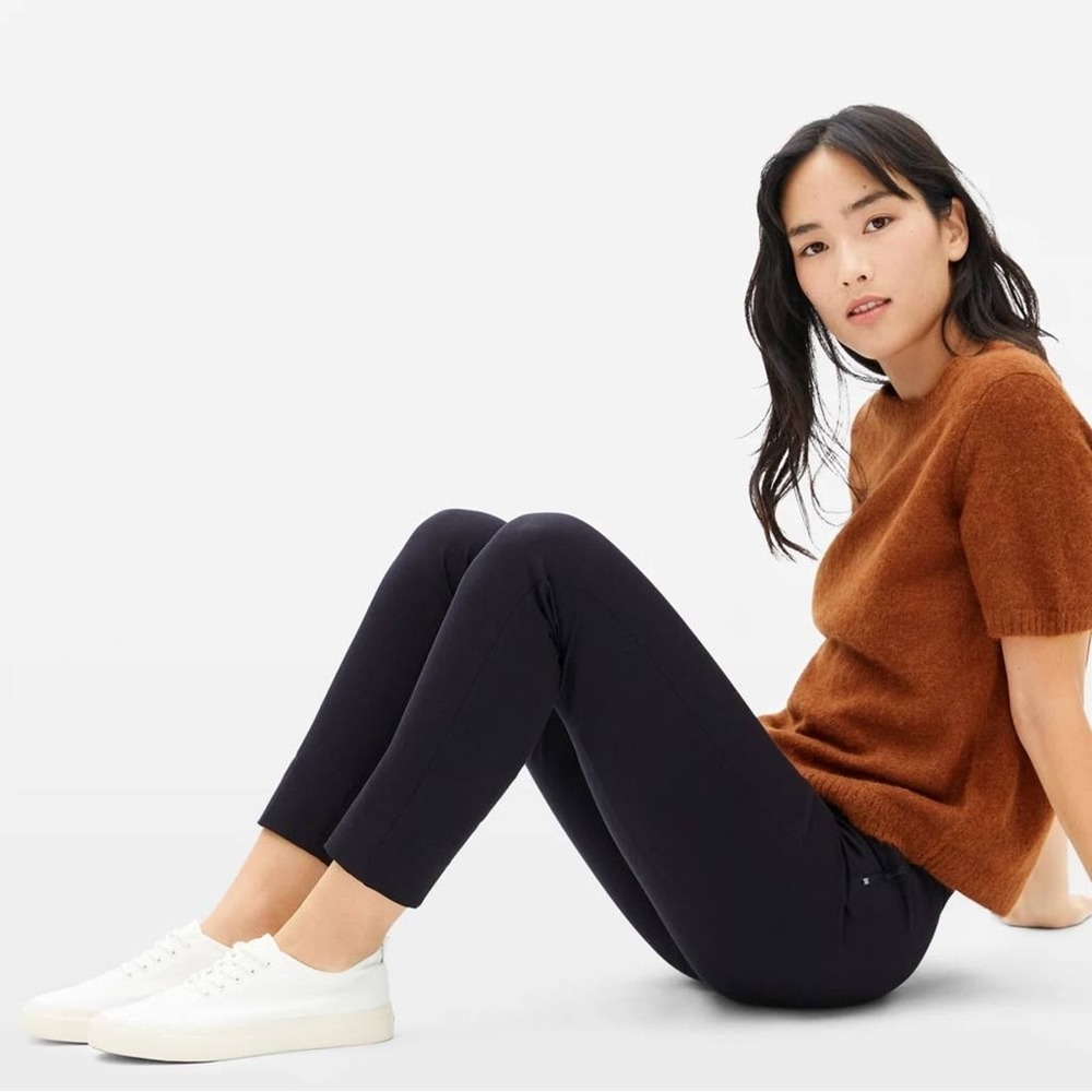 🔴 3/$25 Everlane The Side Zip Stretch Cotton Work Pant 2